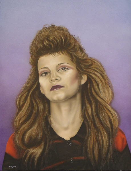 Sandra la Cholita from the barrio fine art portfolio by Gaspar Enriques
