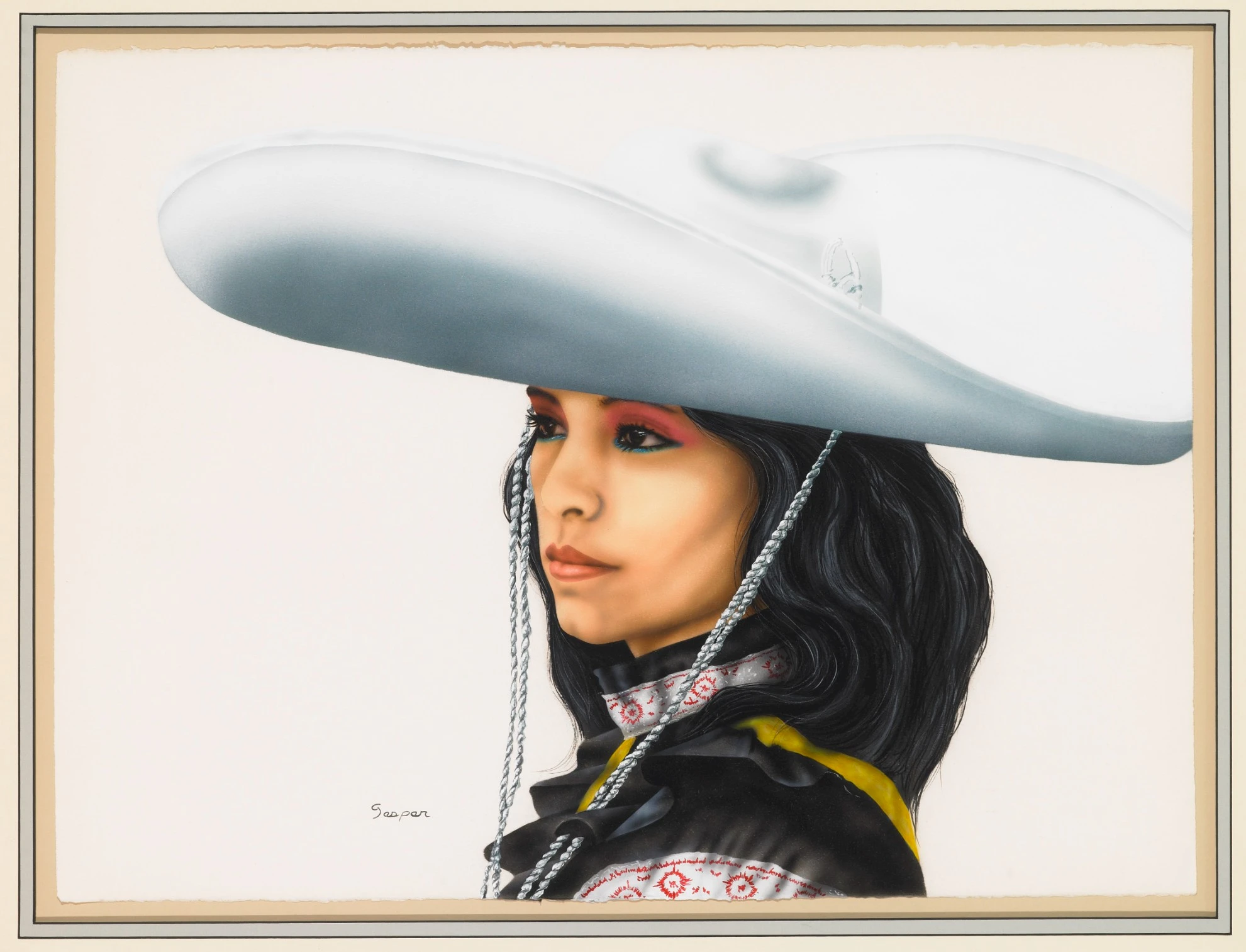 Anna La Charra from the charro fine art portfolio by Gaspar Enriques