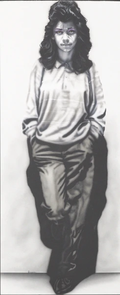 Erika La Cholita from the barrio fine art portfolio by Gaspar Enriques